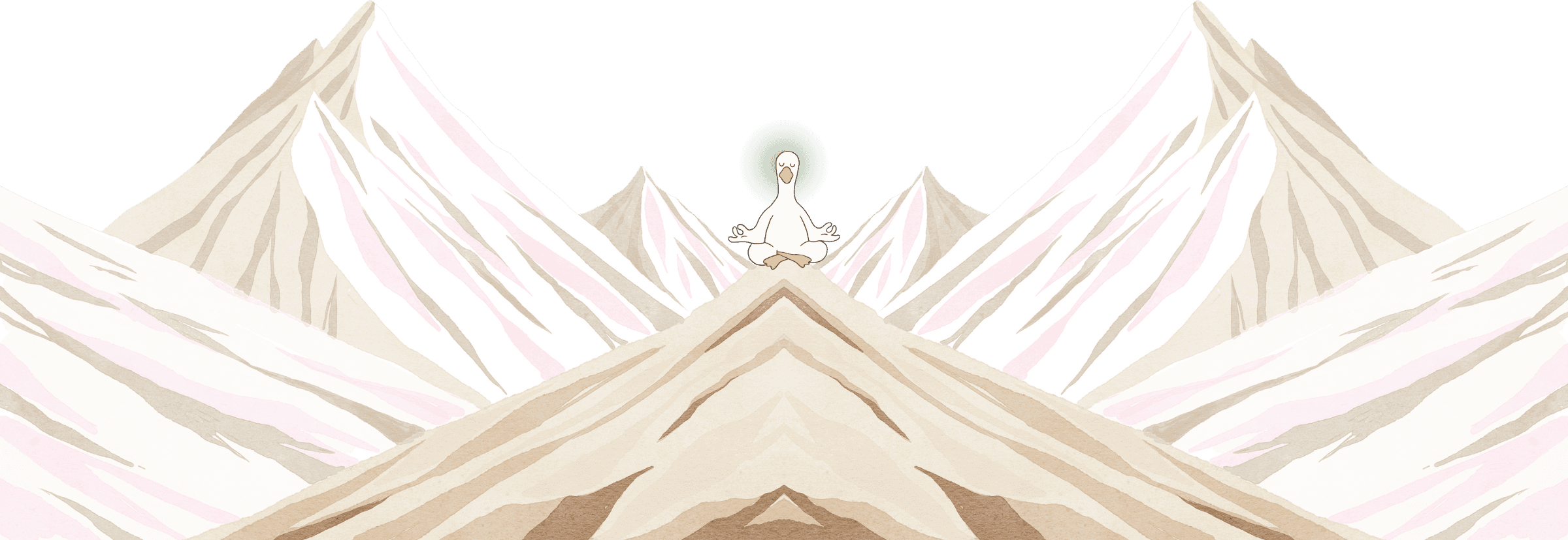 Mountains decoration